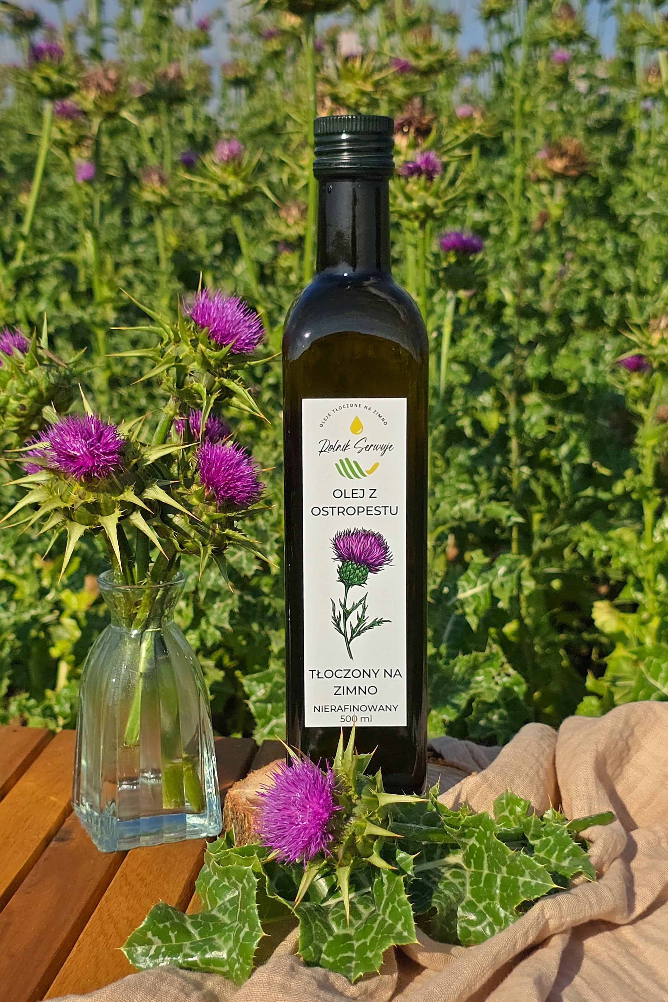 Olej z ostropestu plamistego